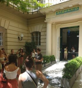Entrance of the Aquarium